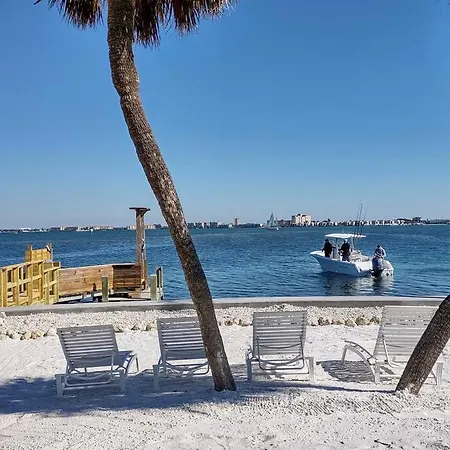 Beautiful Waterfront Home With Amazing View Of Boca Ciega Bay, Private Beach, Dock With Excellent Fishing & Beautiful Sunrises!